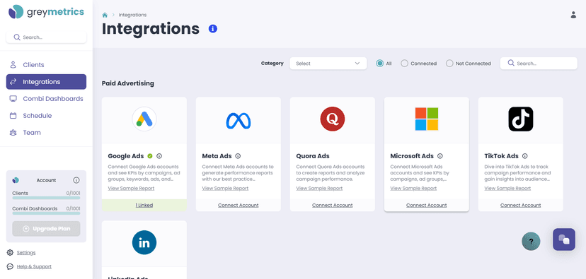 GreyMetrics Integration Platform